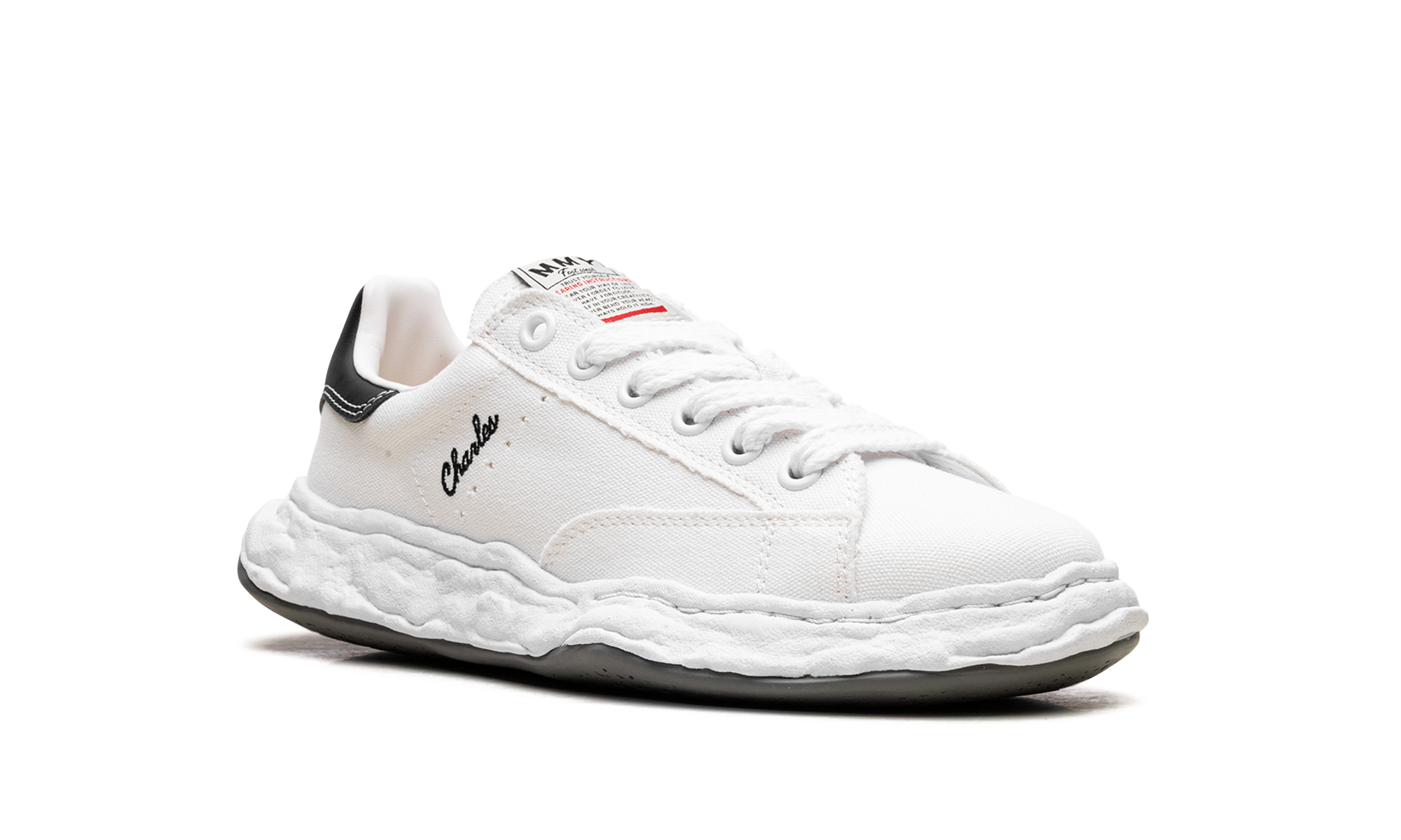 Charles Original Sole Low Canvas "White" A12FW703 WHT