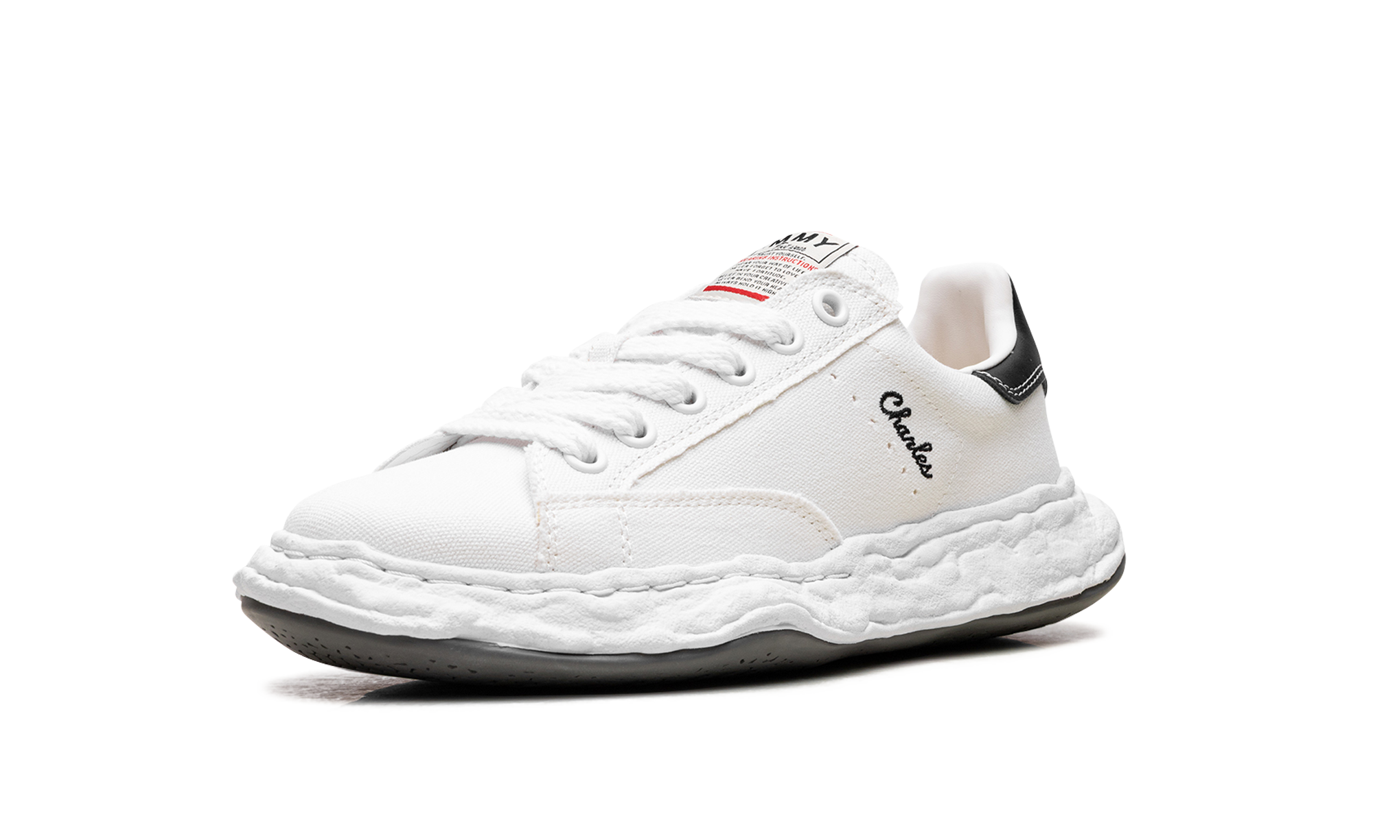 Charles Original Sole Low Canvas "White" A12FW703 WHT