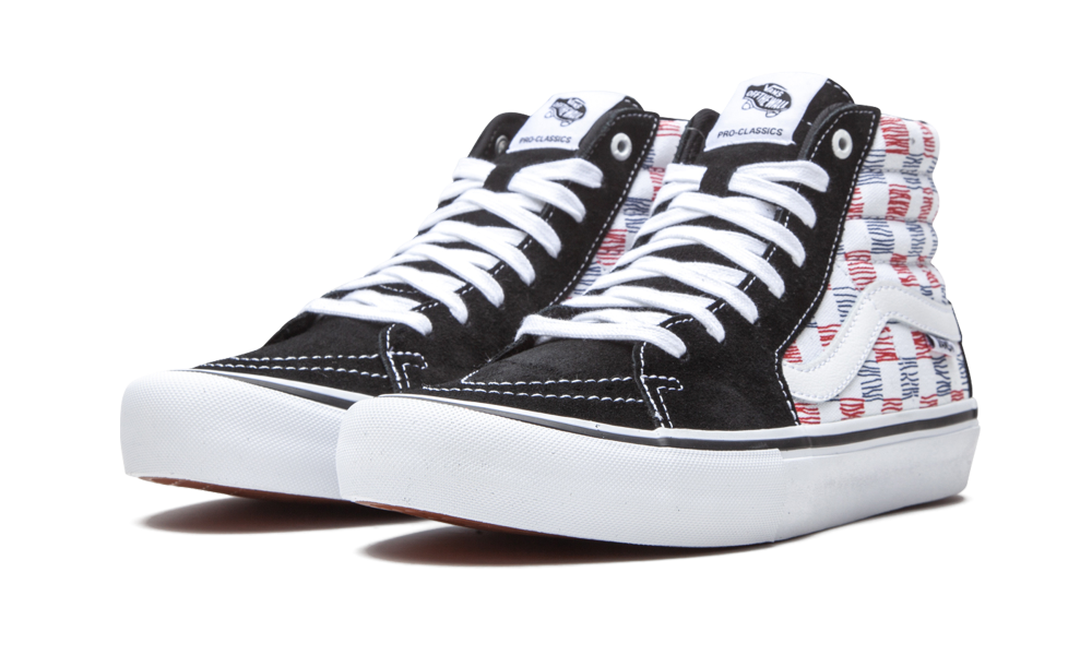 SK8-HI "Sketched Checkerboard" VN0A45JD2MB