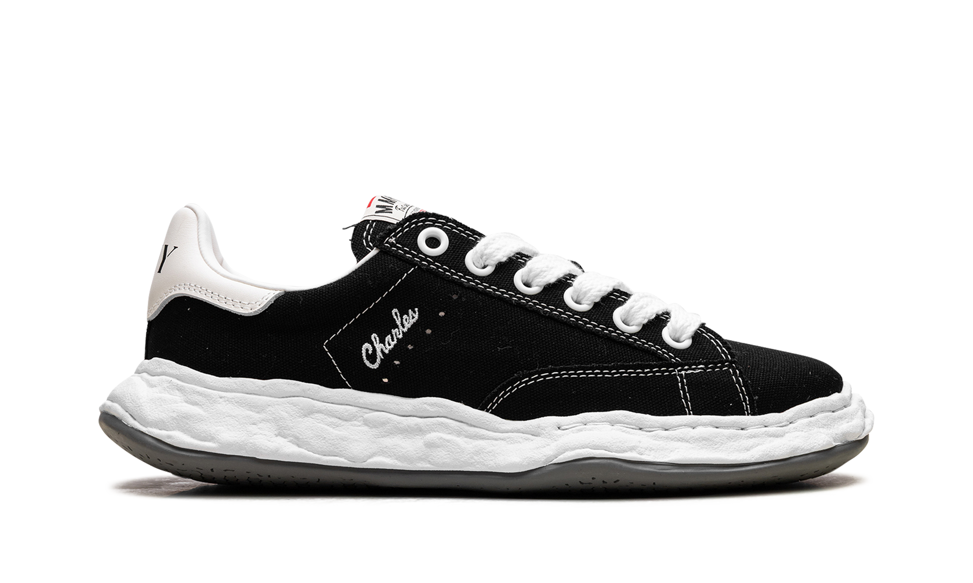 Charles Original Sole Low Canvas "Black" A12FW703 BLK