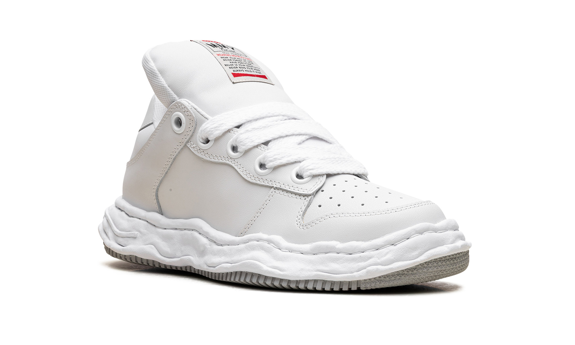 Wayne Low Leather Puffer "WHITE" A12FW718 WHT