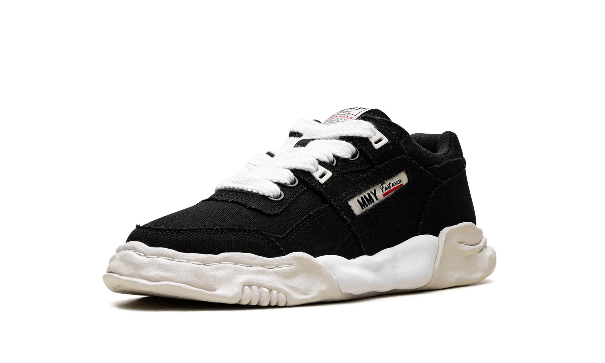 Parker OG Sole Cow Canvas Low "BLACK" A08FW704 BLK