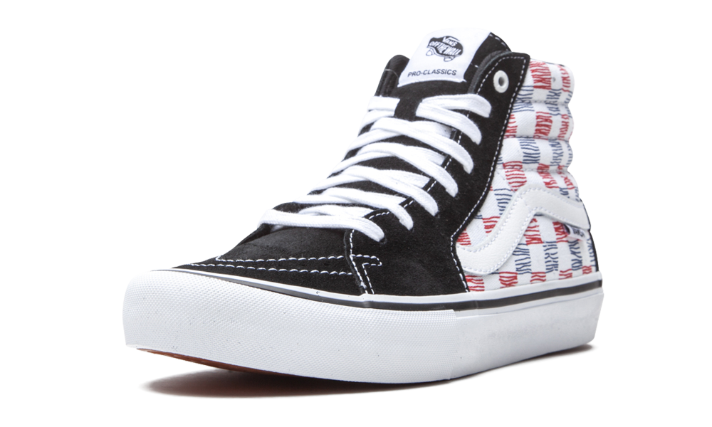 SK8-HI "Sketched Checkerboard" VN0A45JD2MB