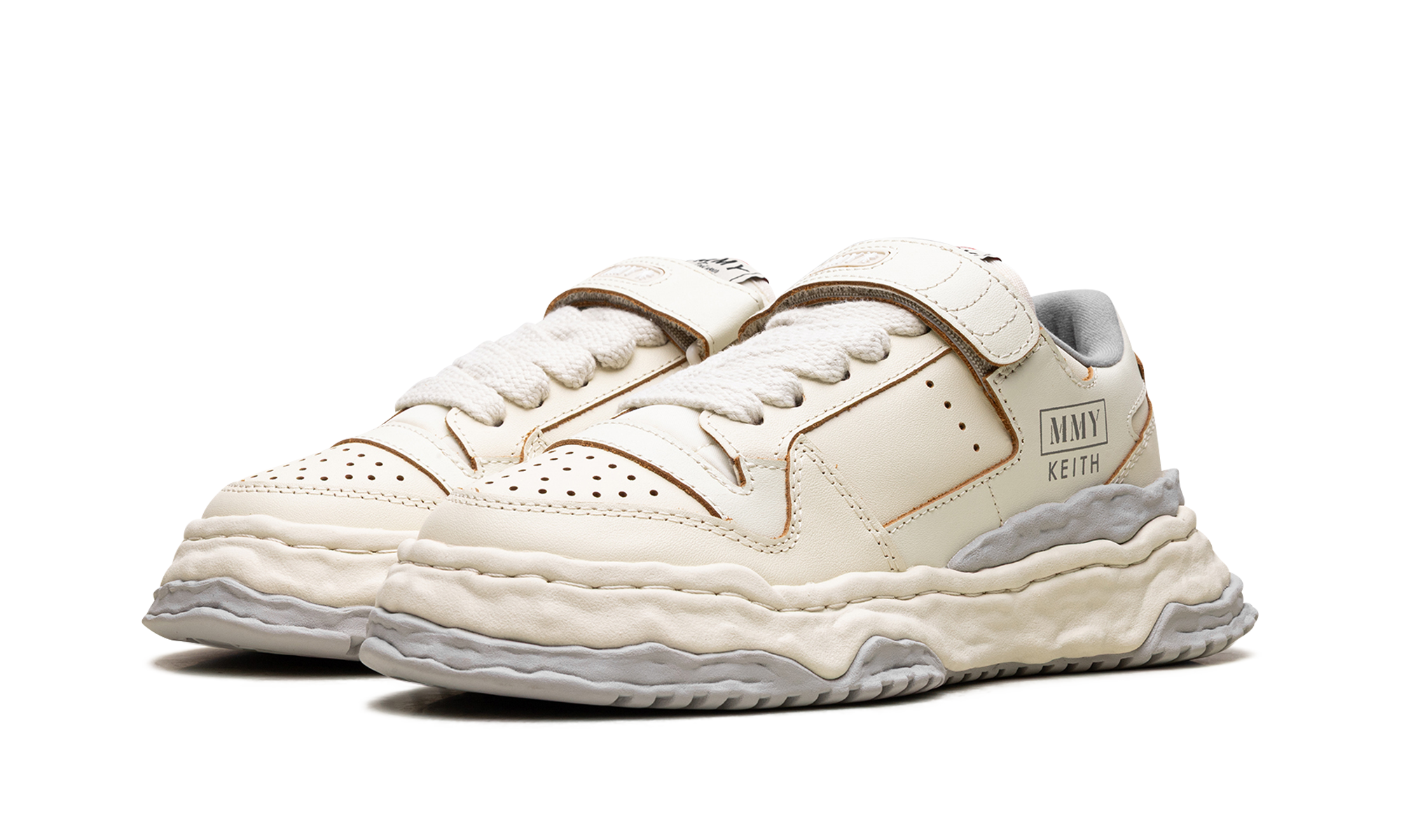 Keith OG Sole Leather Low "White" A13FW702 WHT