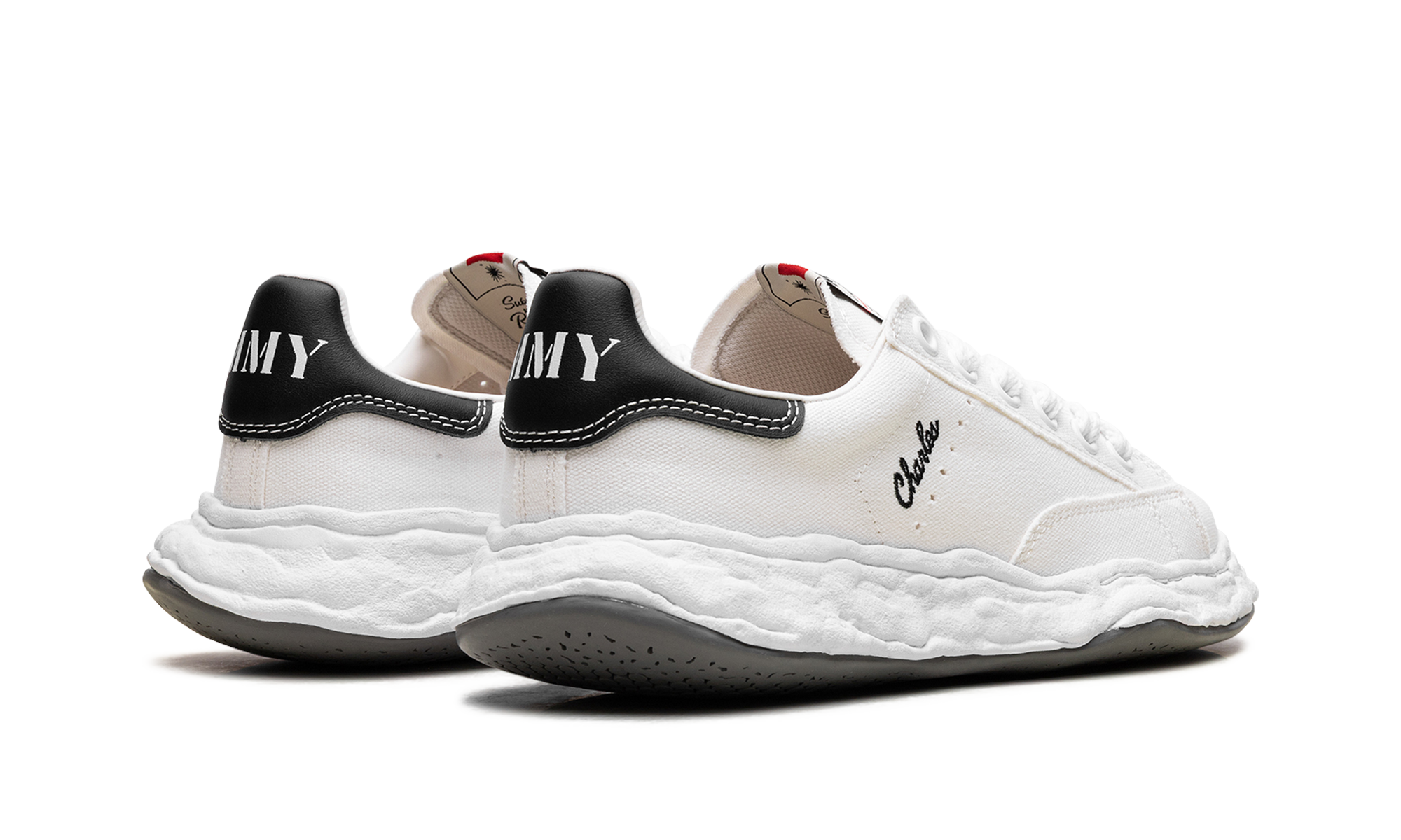 Charles Original Sole Low Canvas "White" A12FW703 WHT