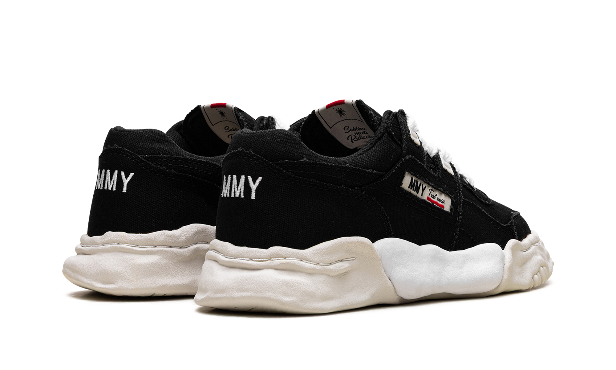 Parker OG Sole Cow Canvas Low "BLACK" A08FW704 BLK