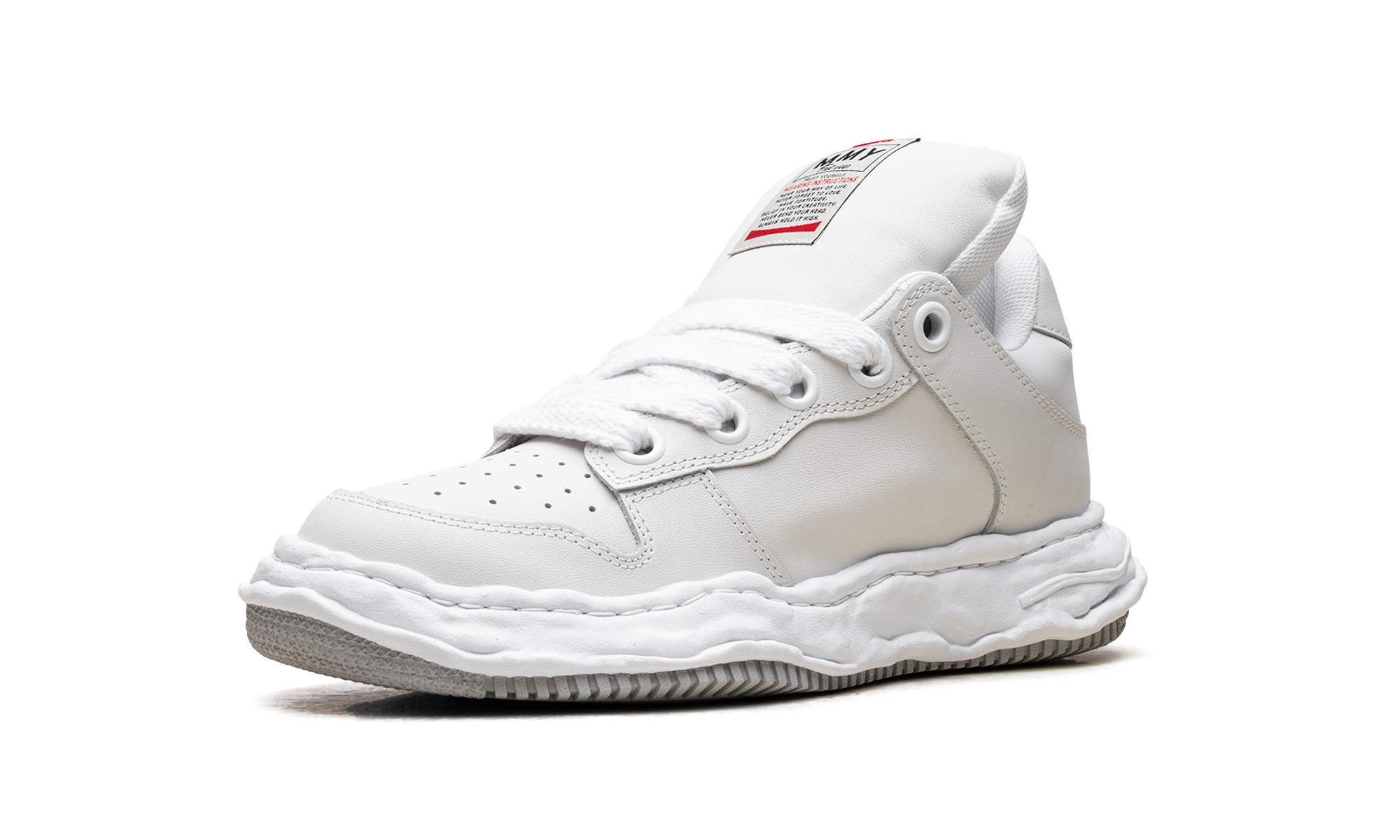 Wayne Low Leather Puffer "WHITE" A12FW718 WHT