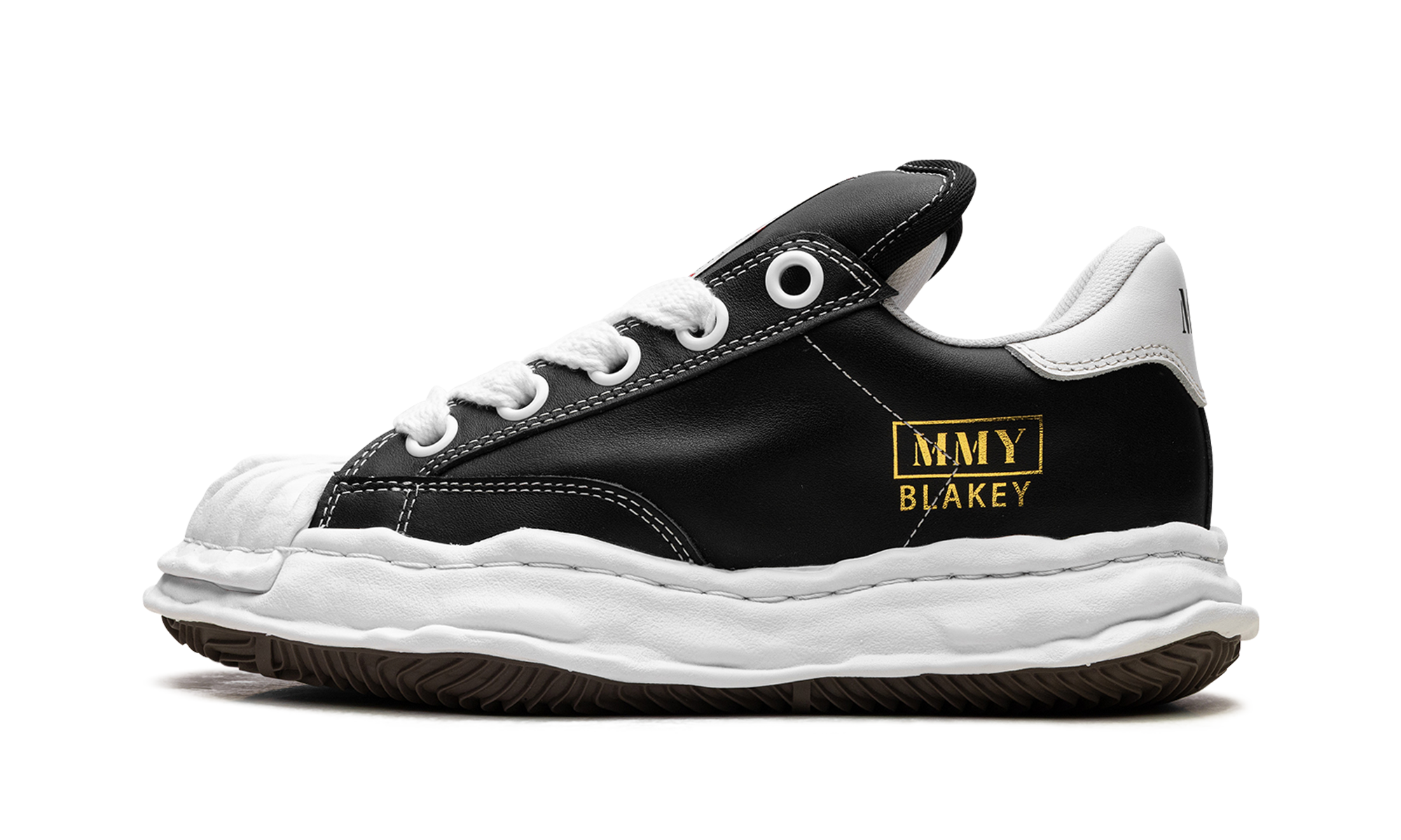 Blakey Puffer OG Sole Leather "Black White" A12FW723 BLK