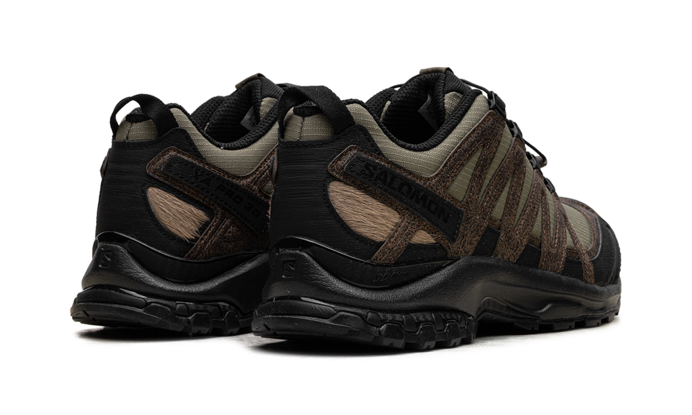 XA Pro 3D Distressed Leather "Dark Earth Black" L47797400
