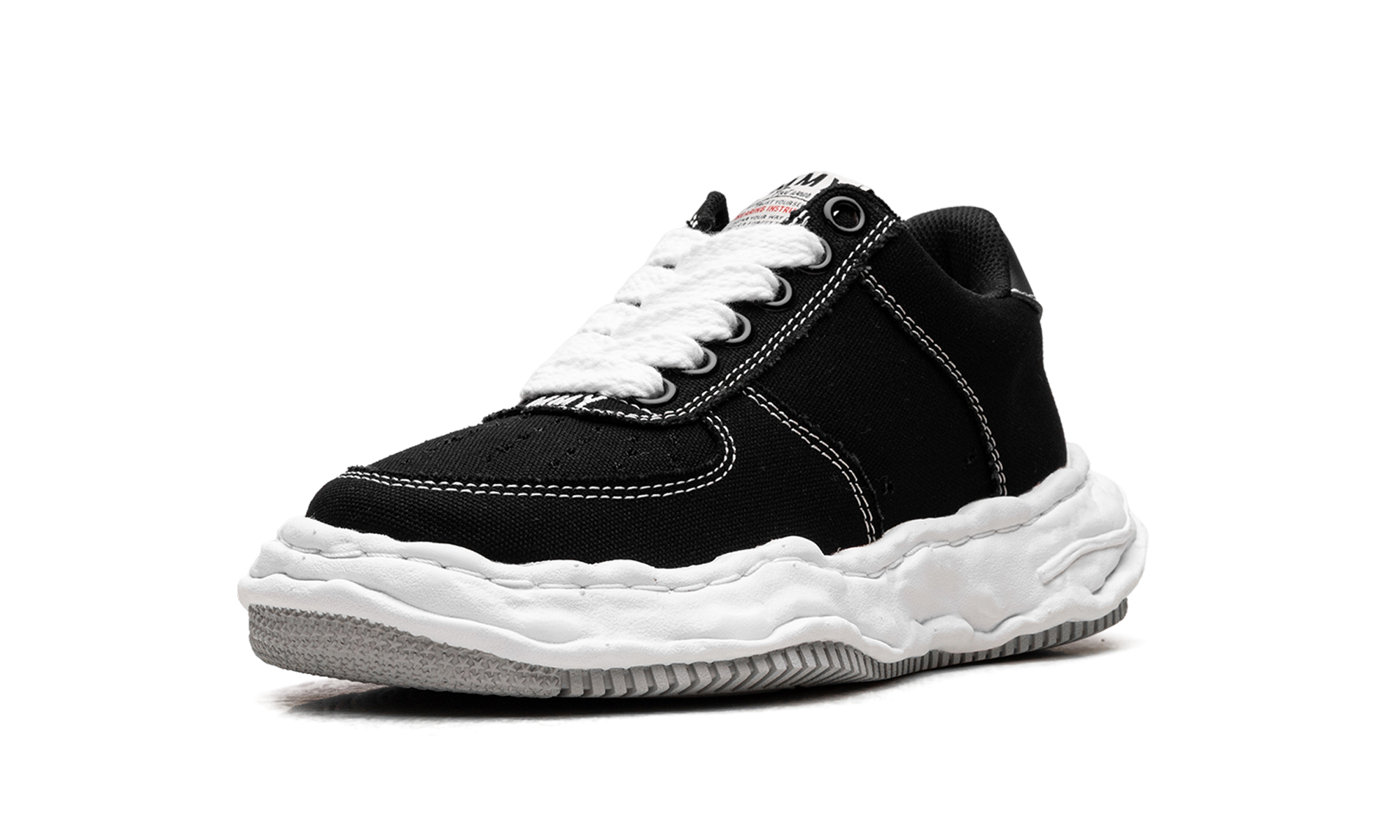 Wayne OG Sole Canvas Low "BLACK" A10FW720 BLK