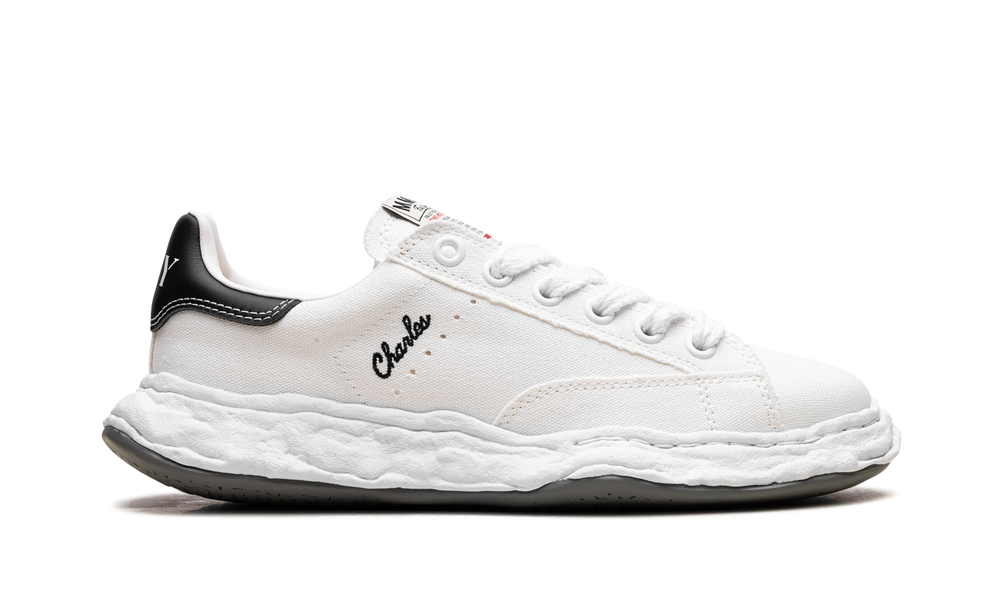 Charles Original Sole Low Canvas "White" A12FW703 WHT