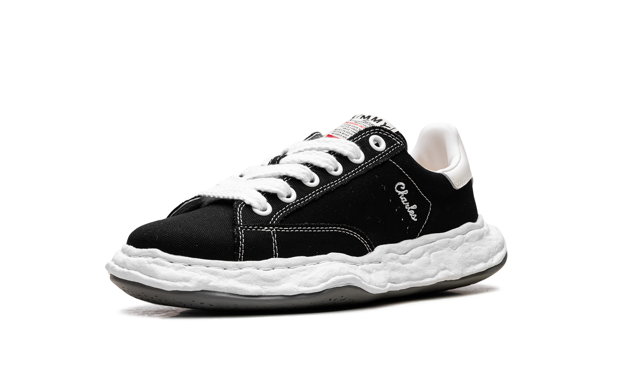 Charles Original Sole Low Canvas "Black" A12FW703 BLK