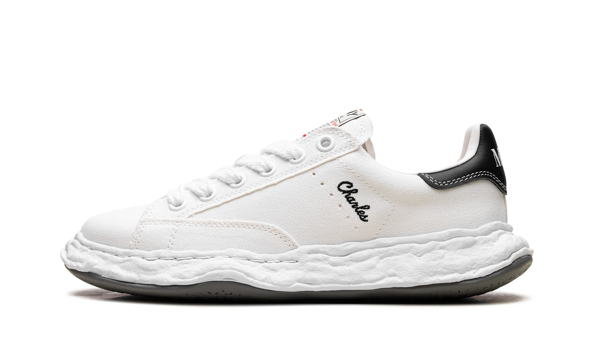 Charles Original Sole Low Canvas "White" A12FW703 WHT