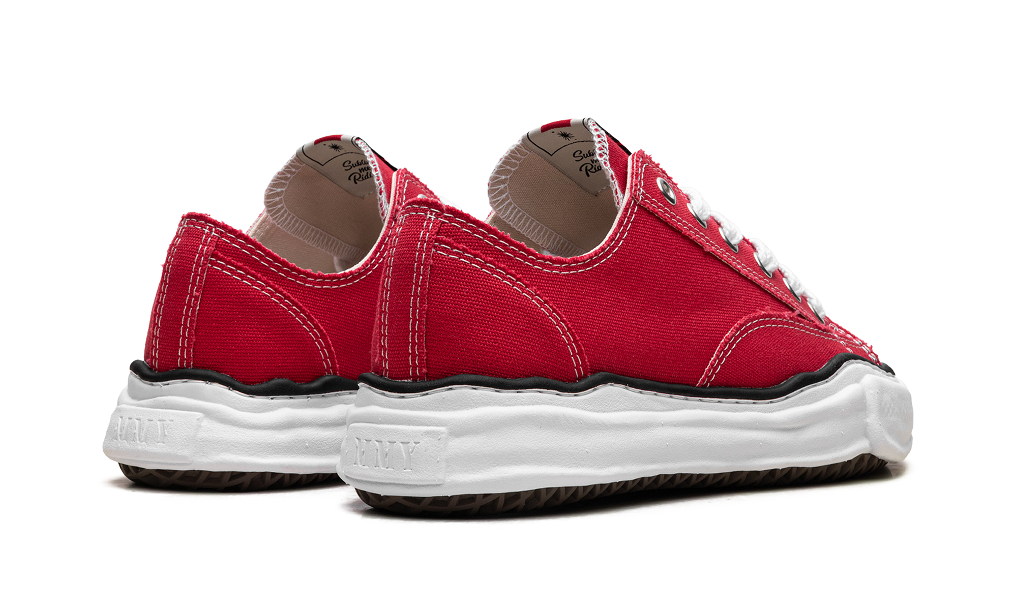 Peterson OG Sole Canvas Low "Red" A01FW702 RED