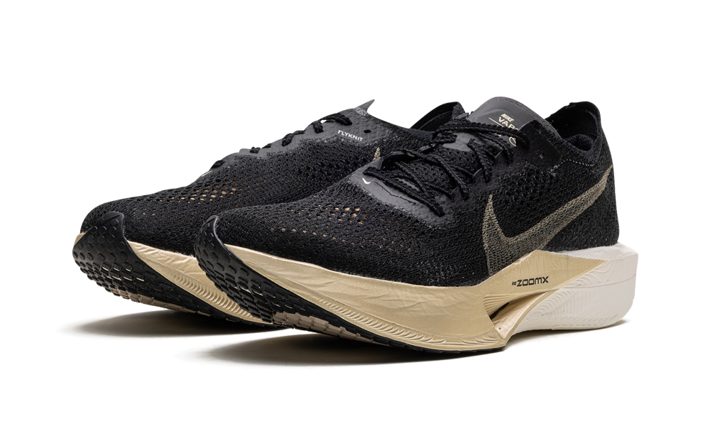 ZoomX Vaporfly 3 "Black Metallic Gold Grain" DV4129 001
