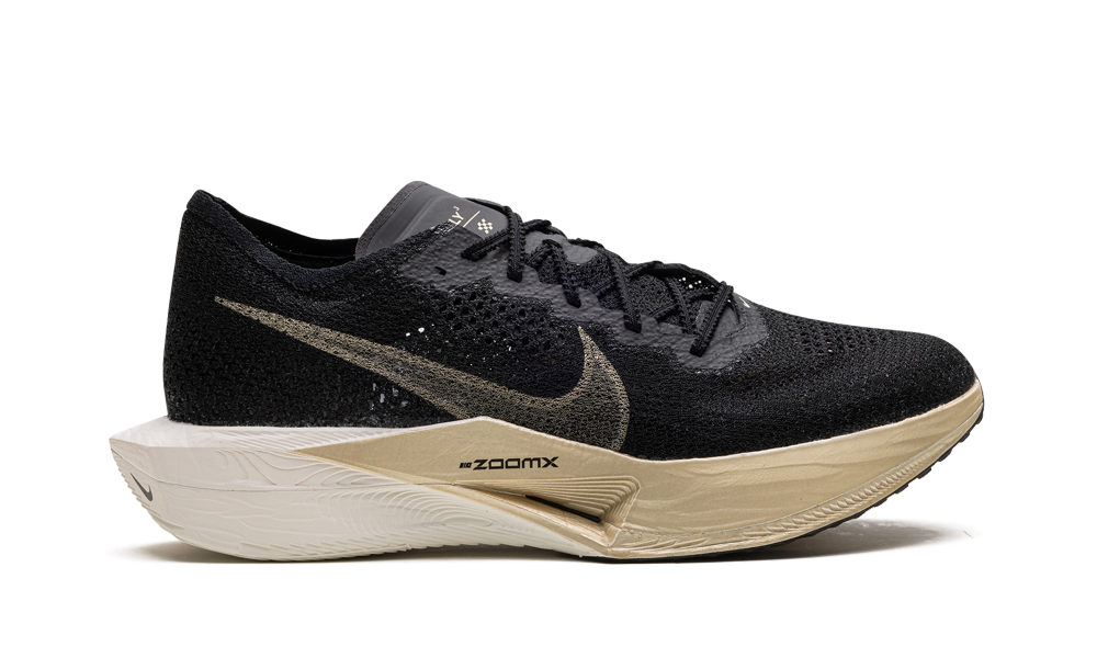 ZoomX Vaporfly 3 "Black Metallic Gold Grain" DV4129 001