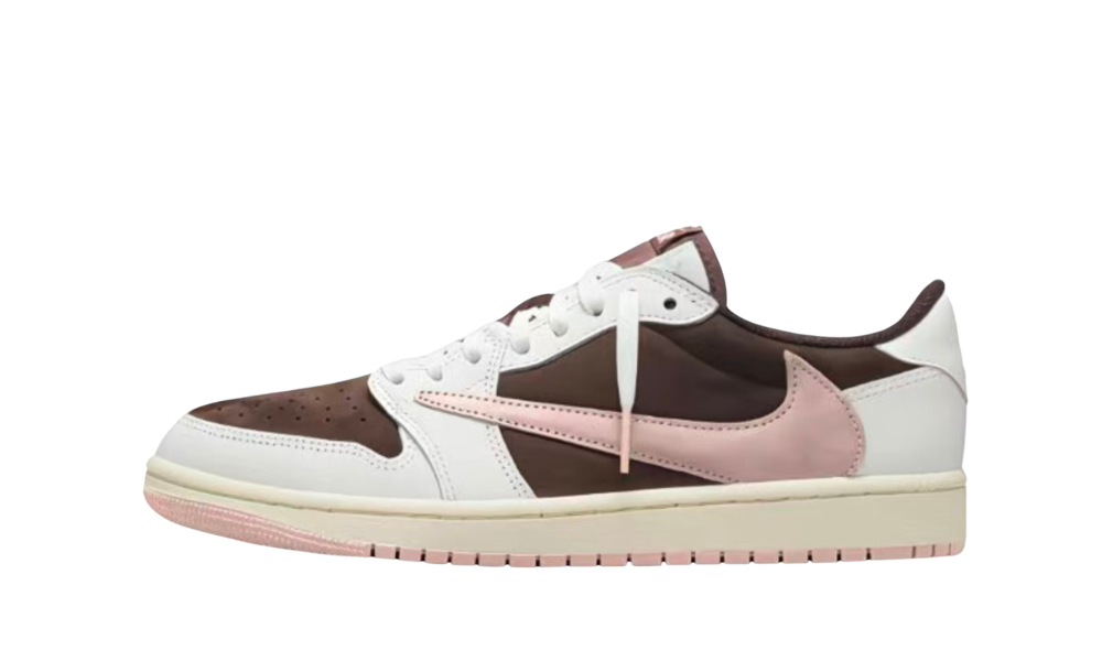 Travis Scott x Air Jordan 1 Low OG  "Dark Pony Pink Oxford"  DZ4137 206