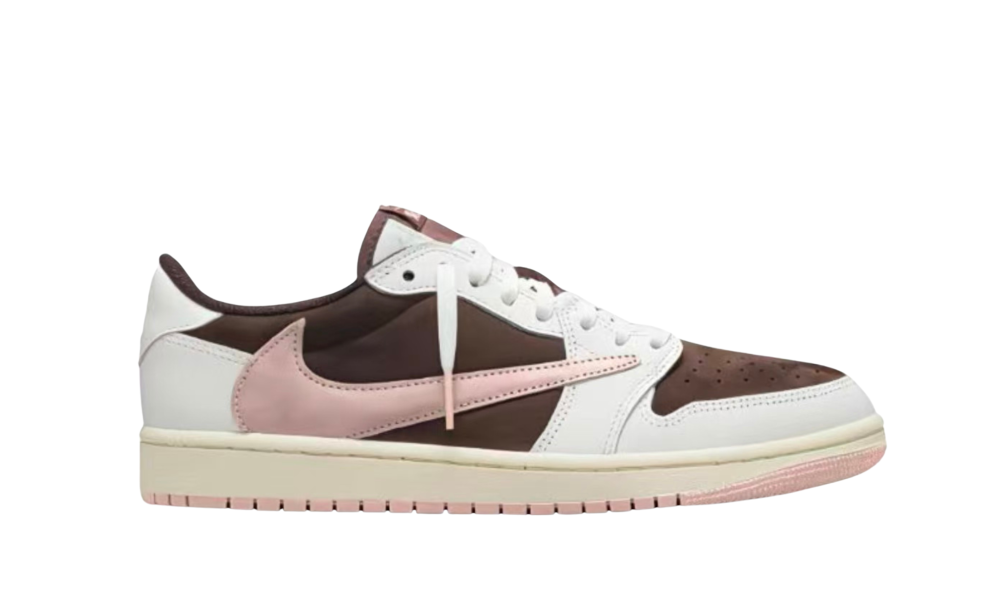 Travis Scott x Air Jordan 1 Low OG  "Dark Pony Pink Oxford"  DZ4137 206