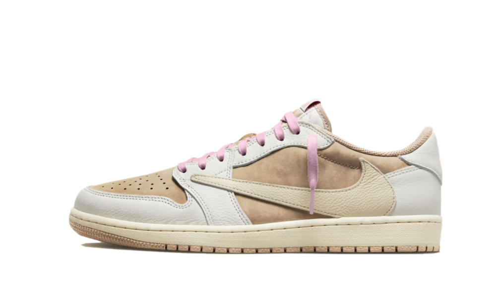 Travis Scott x Air Jordan 1 Low OG  "Sail Shy Pink"  DM7866 106