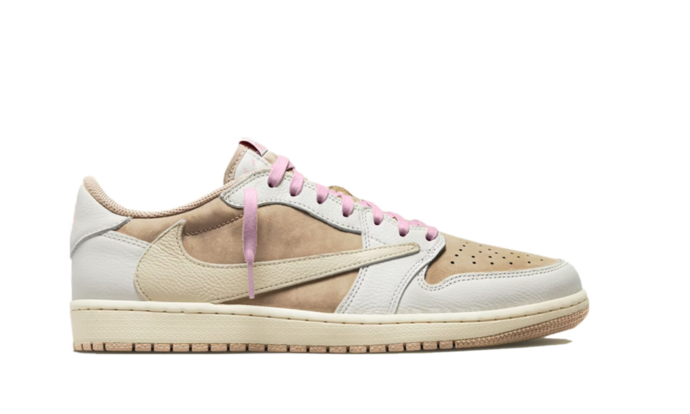 Travis Scott x Air Jordan 1 Low OG  "Sail Shy Pink"  DM7866 106