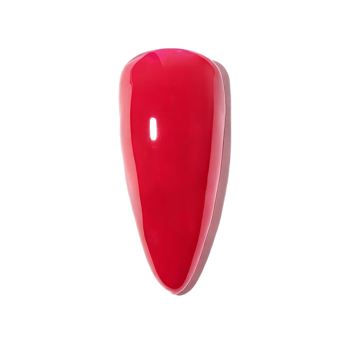 Esmalte em gel vermelho Acionando o contatinho (Contact him/her)