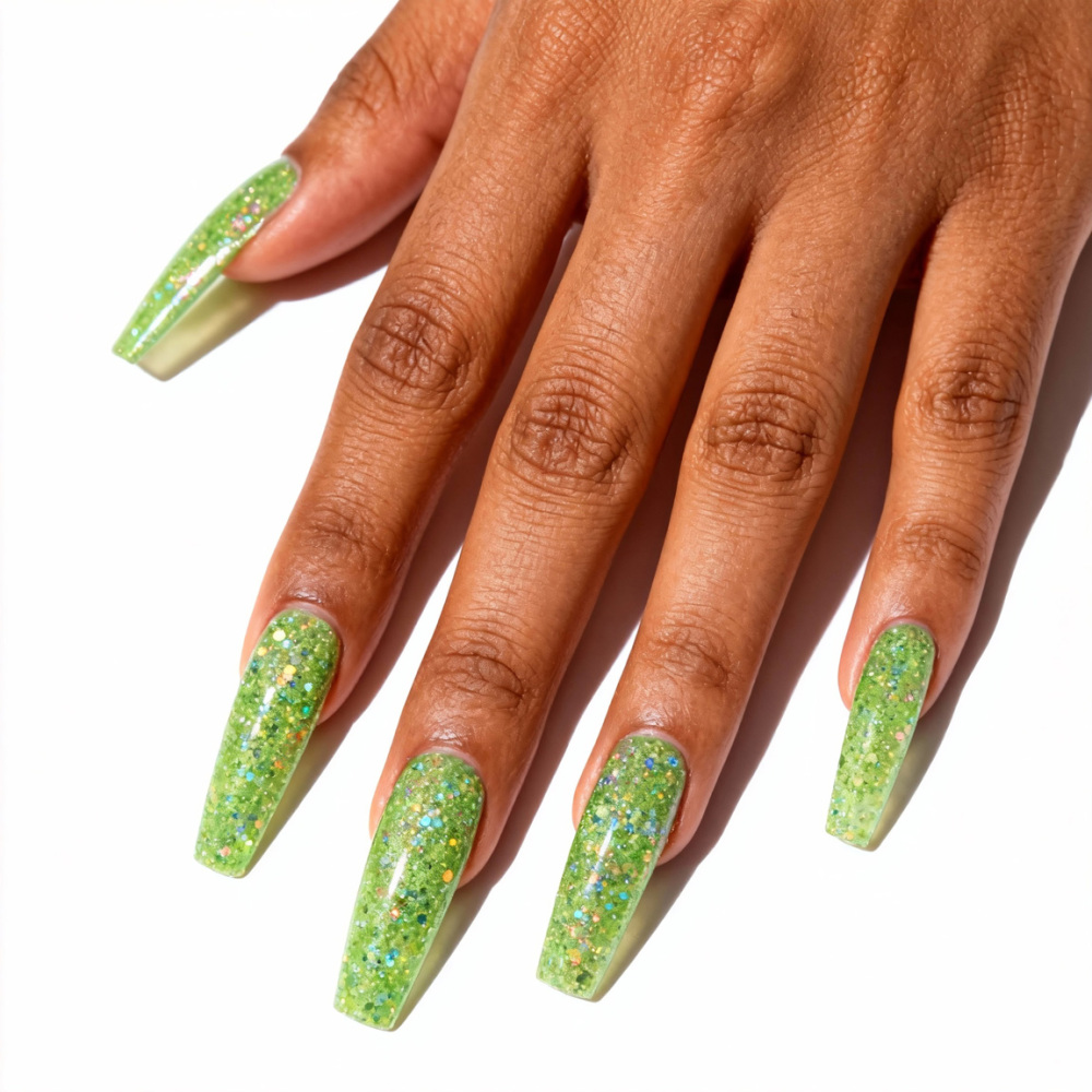 Refresco de Maçã Verde (Green Apple Slushie)