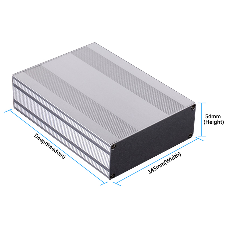 145*54-L aluminum project box enclosure casing electronic circuit board box,145x54-L aluminum project box enclosure casing electronic circuit board box