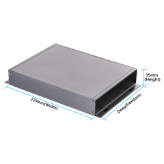 229*35-L aluminium chassis enclosures for electronics wall mount box,229*35-L  aluminium chassis enclosures for electronics wall mount box