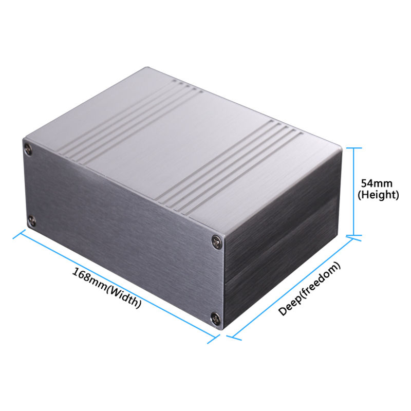 168*54-L aluminium chassis shell casings box pcb circuit enclosure,168*54-L aluminium chassis shell casings box pcb circuit enclosure