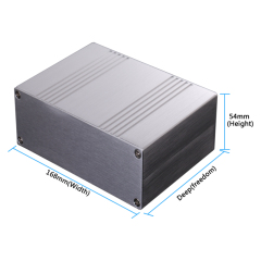 168*54-L aluminium chassis shell casings box pcb circuit enclosure,168*54-L aluminium chassis shell casings box pcb circuit enclosure