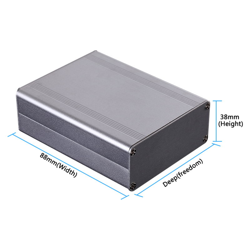 88*38-L aluminum material profile instrument metal case box,Pumay 88*38-L aluminum material profile instrument metal case box