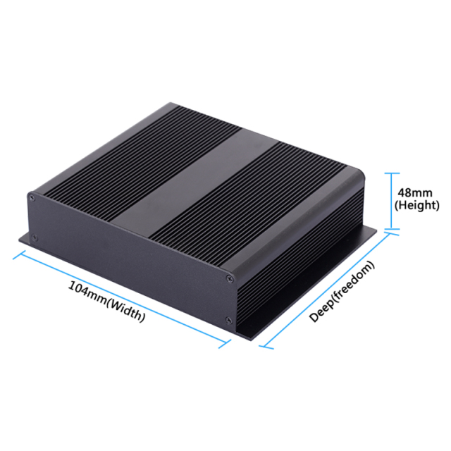 204*48-L wall mount electronics enclosure metal project case,204*48-L wall mount electronics enclosure metal project case