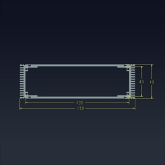 150x45-200 amplifier circuit external enclosure audio rack mount aluminum enclosure,150x45-200 amplifi circuit external enclosure audio rack mount aluminum enclosure150x45-200 amplifi circuit external enclosure audio rack mount alumin