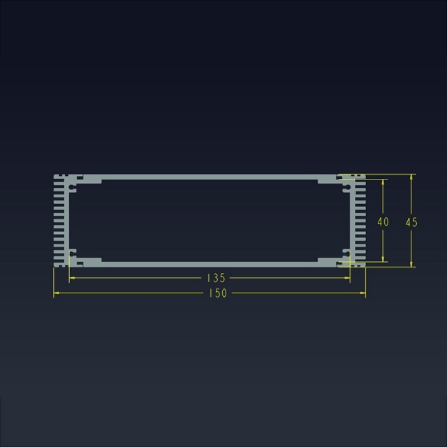 150x45-200 amplifier circuit external enclosure audio rack mount aluminum enclosure,150x45-200 amplifi circuit external enclosure audio rack mount aluminum enclosure150x45-200 amplifi circuit external enclosure audio rack mount alumin