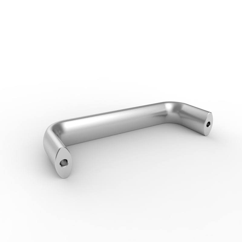 PL003 High-Quality 3U Rack Mount Handle with Screw Holes | Durable Aluminum Bow Handle for Server Cabinets & Industrial Equipment,Aluminum alloy mobile phone case3U small handle hole high quality small handle handle