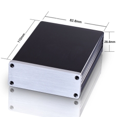 82.8x28.8-110 aluminium amplifier electronics enclosure for telecom equipment,82.8x28.8-110 aluminium amplifier electronics enclosure for telecom equipment