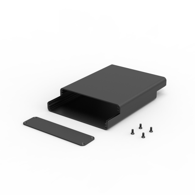 100x255-L Custom Aluminum Project Enclosure | Precision CNC Machining & Anodized Finish | Industrial Electronic Metal Box,100x25.5-L cheap aluminium project enclosure metal box for electronics  enclosures