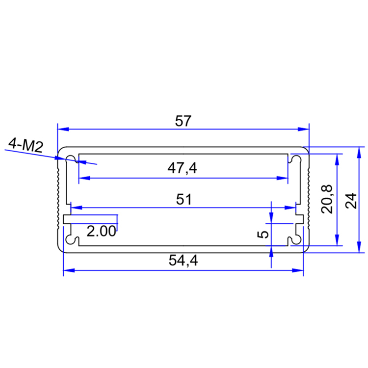 57*24aluminum housing for electronics junction box for GPS tracking,57*24aluminum housing for electronics junction box for GPS tracking