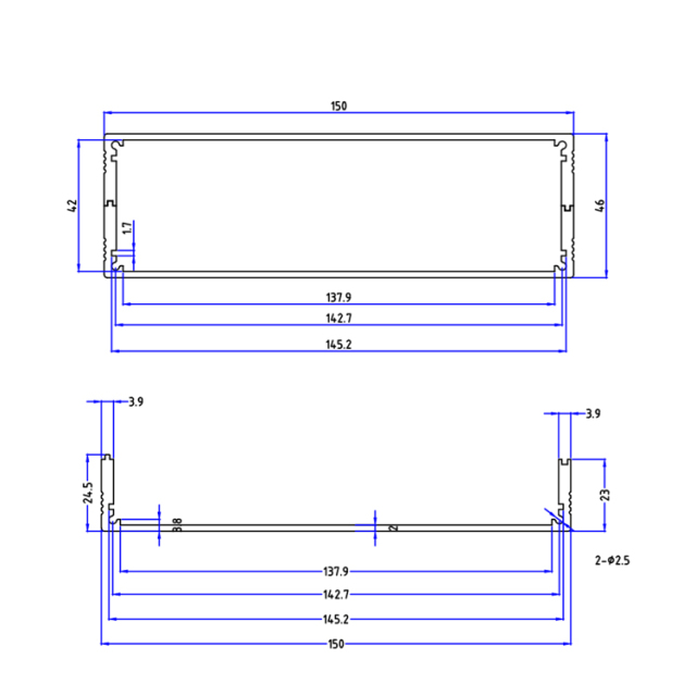 150*46aluminum junction housing GPS tracker instrument case electronics pcb box cabinet aluminum enclosures,150*46aluminum junction housing GPS tracker instrument case  electronics pcb box cabinet  aluminum enclosures