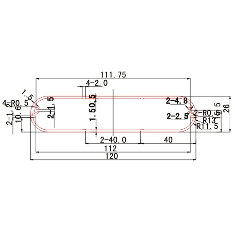 Chinese Hot supplier anod120*26ized extruded aluminum electronic enclosures with competitive price and high quality,Chinese Hot supplier anod120*26ized extruded aluminum electronic enclosures with competitive price and high quality