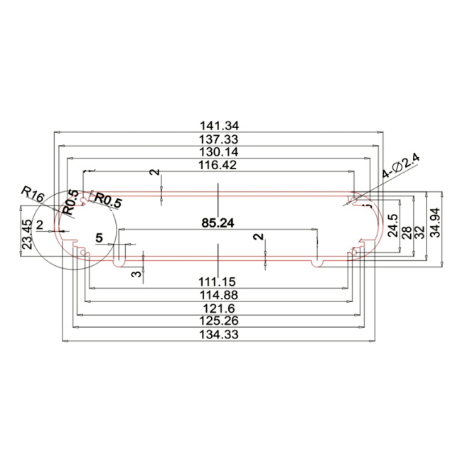 141*35Concluding Aluminum Enclosure Fine Project Box Case DIY PCB Instrument Shell,141*35Concluding Aluminum Enclosure Fine Project Box Case DIY PCB Instrument Shell