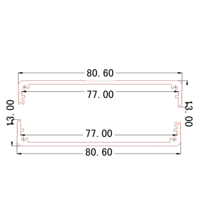 81*24wall-mounted aluminum electronic enclosure box for USB HUB for arecont vision junction box metal enclosure metal electronics box,81*24wall-mounted aluminum electronic enclosure box for USB HUB for arecont vision  junction box metal enclosure metal electronics box