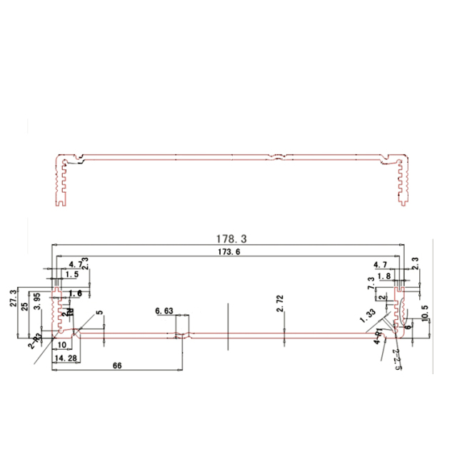 178*52aluminum enclosure small aluminum cabinet powder coating housing aluminum,178*52aluminum enclosure small aluminum cabinet powder coating housing aluminum178*52aluminum enclosure small aluminum cabinet powder coating housing