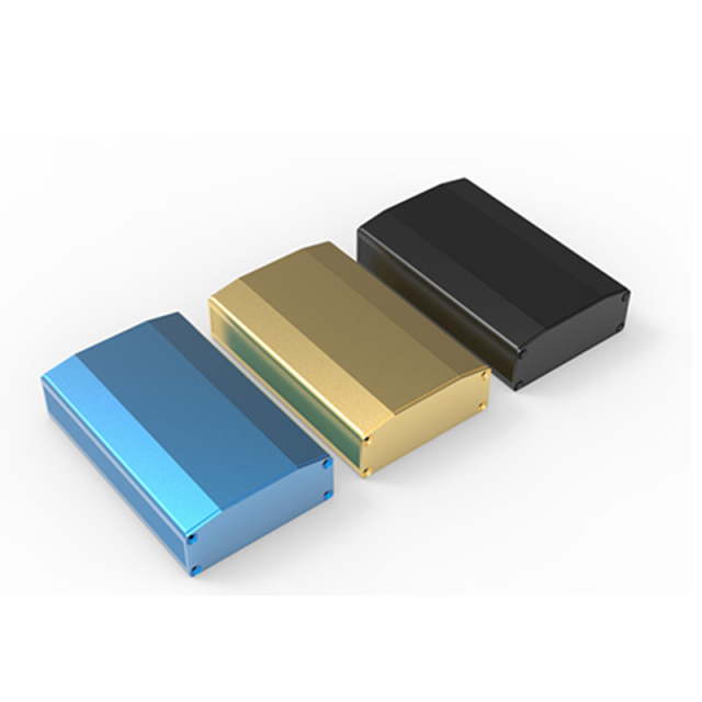 64*25.5-L OEM ODM small hand held aluminum electrical enclosure case anodized parts,64 x 25.5-L OEM ODM small hand held  aluminum electrical enclosure case anodized parts