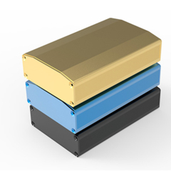 64*25.5-L OEM ODM small hand held aluminum electrical enclosure case anodized parts,64 x 25.5-L OEM ODM small hand held  aluminum electrical enclosure case anodized parts