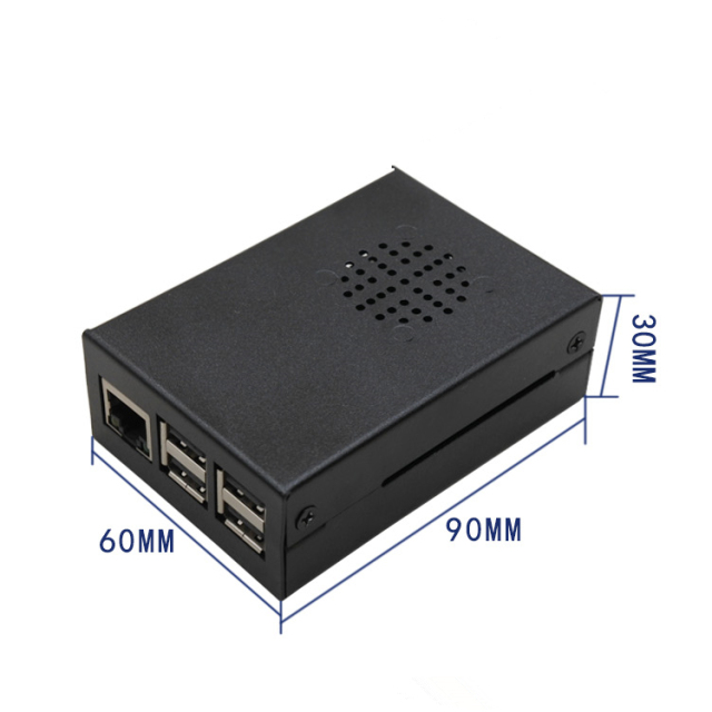 PF002 90*60*30 Raspberry Pi 3 generation 2 generation metal electronic shell RPi3 multi-color optional protective shell can be customized S101,