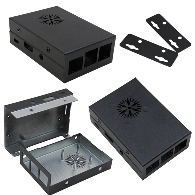 PF002 90*60*30 Raspberry Pi 3 generation 2 generation metal electronic shell RPi3 multi-color optional protective shell can be customized S101,