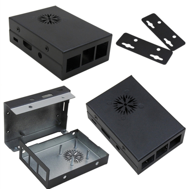 PF002 90*60*30 Raspberry Pi 3 generation 2 generation metal electronic shell RPi3 multi-color optional protective shell can be customized S101,