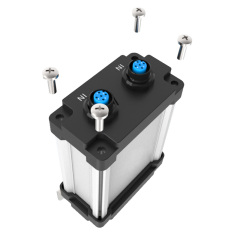 PG002 75*40mm Waterproof Electronic Box Sand Blasting Aluminum Box,pg003 75 * 40 waterproof electronic box sand blasting aluminum box