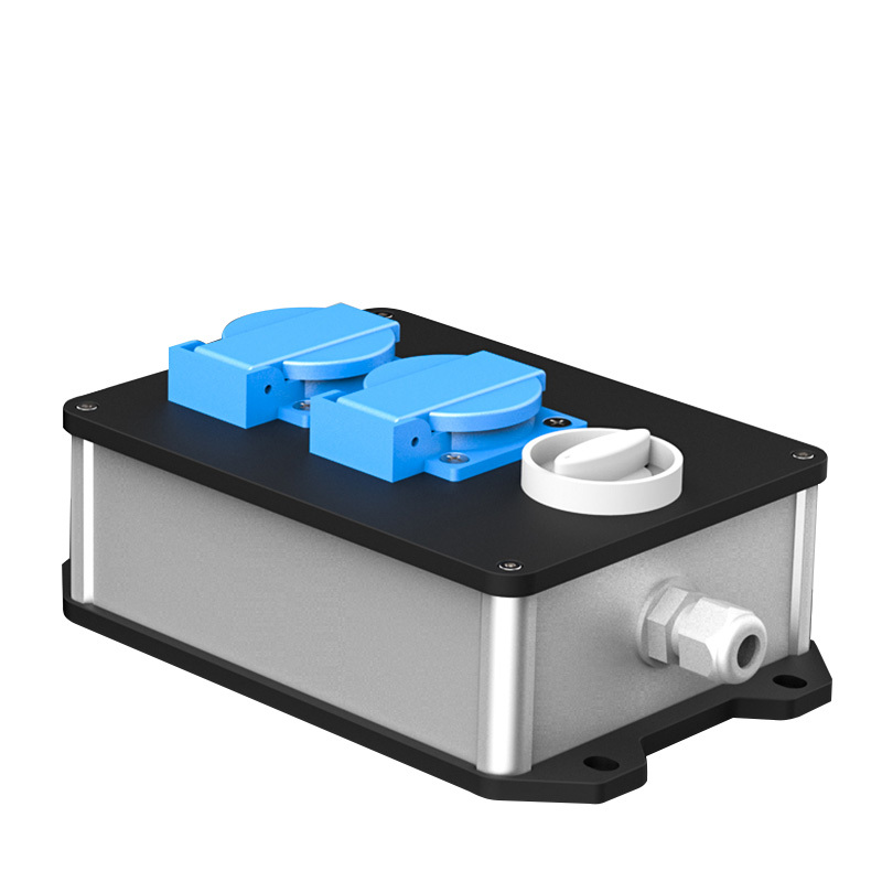 GB007 160*120 Custom IP67 Waterproof Extruded Aluminum Enclosure for Outdoor Electronics - Flanged Wall-Mount & CNC Machined,GB007 160*120 Custom IP67 Waterproof Extruded Aluminum Enclosure for Outdoor Electronics - Flanged Wall-Mount & CNC Machined